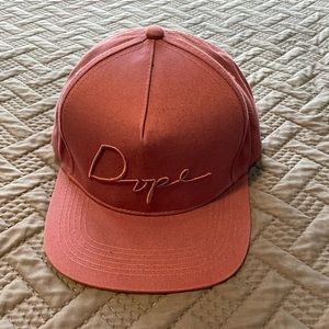 Like new DOPE snap back hat